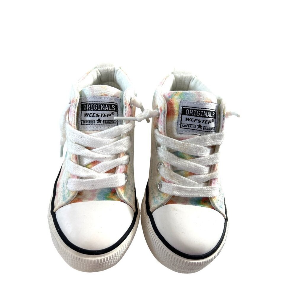 Weestep Girls Sneakers Tye Dyed Multicolored Size 9